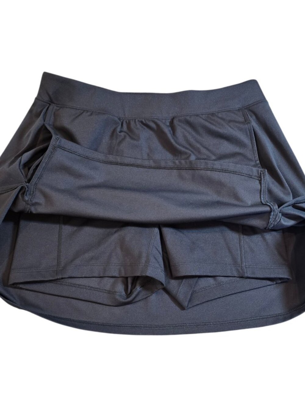 All In Motion Flat Front Golf Skirt Skort w/ Pockets Black Women's Size M - Picture 3 of 6